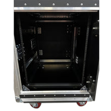 Load image into Gallery viewer, 12RU Slide &amp; Slam Shock Mount Rack
