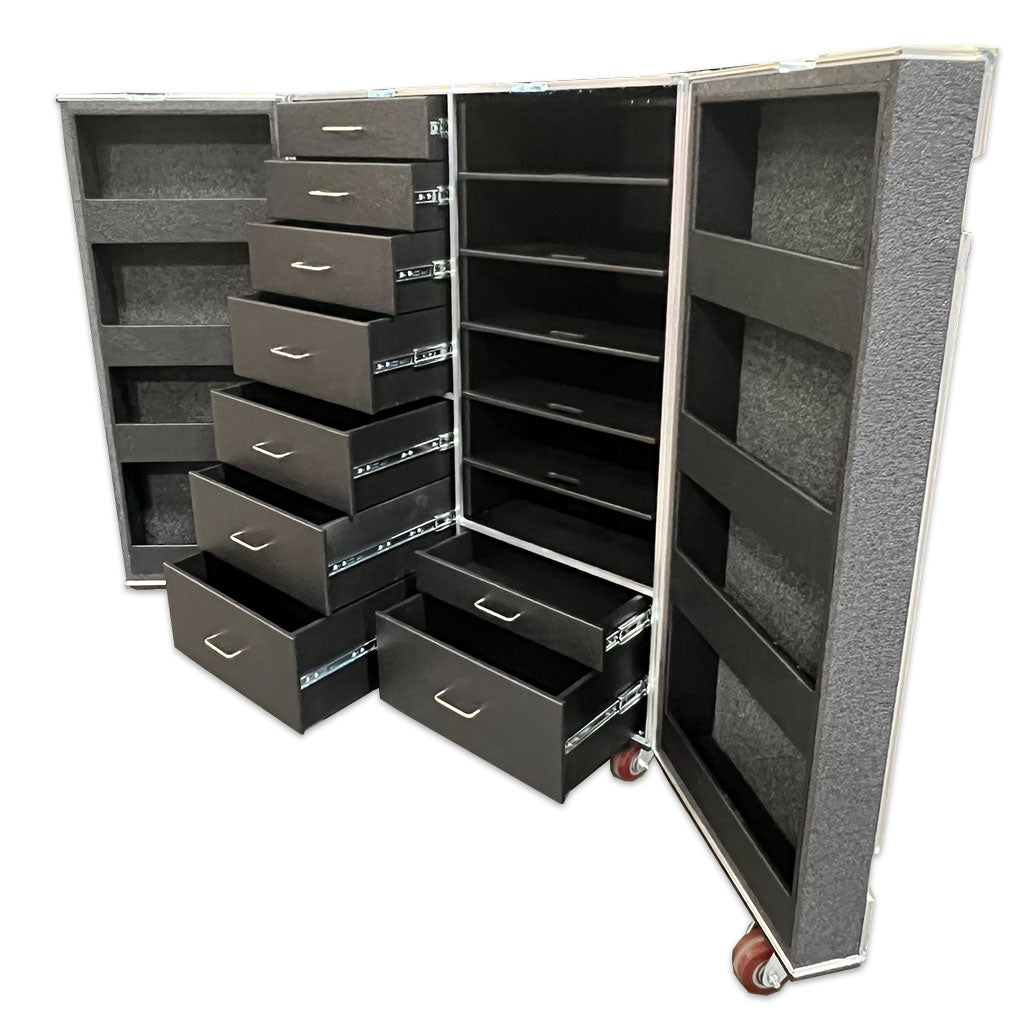 30 X 45 X 60 9 Drawer Workbox with Shelves