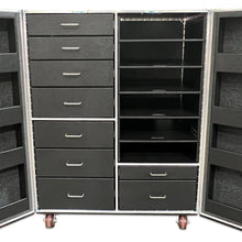 Load image into Gallery viewer, 30 X 45 X 60 9 Drawer Workbox with Shelves
