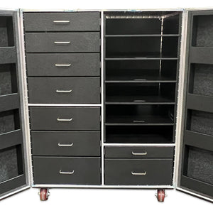 30 X 45 X 60 9 Drawer Workbox with Shelves